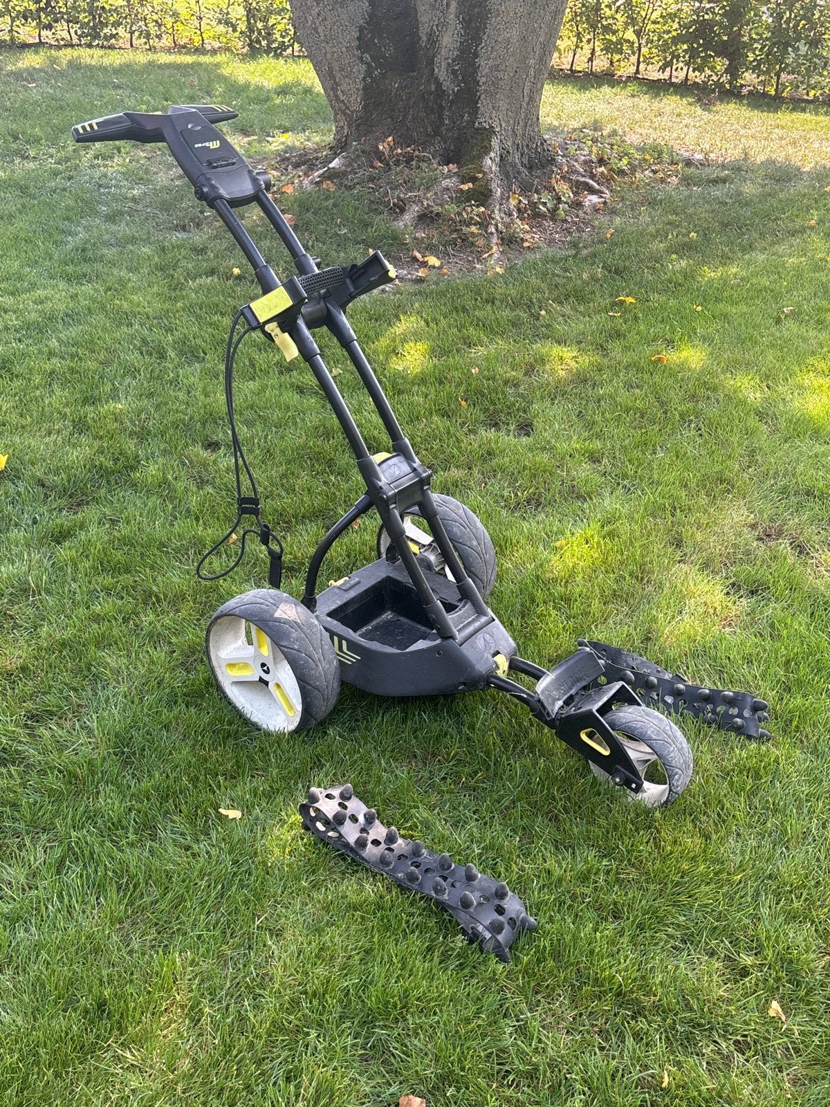 Golftrolley,  Motocaddy - Verstelbaar, Inklapbaar, Sport en Fitness, Golf, Ophalen, Gebruikt, Golfkar, Overige merken