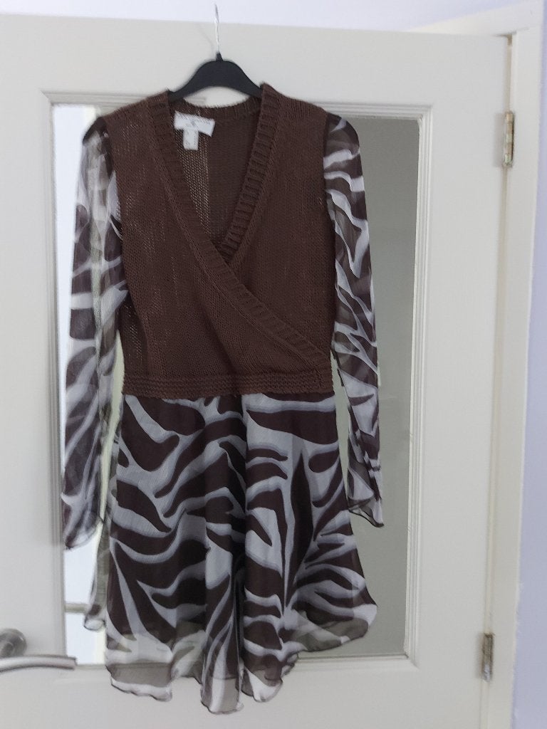 mooi tuniek Rick Cardona 38 40, Ophalen, Zo goed als nieuw, Maat 38/40 (M), Bruin