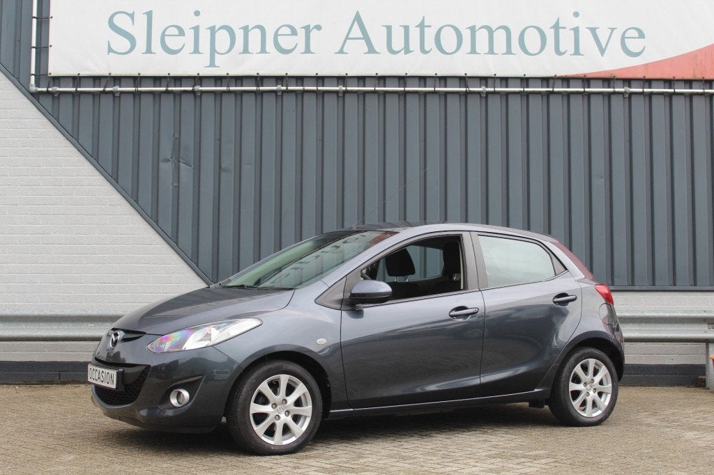 Mazda 2 1.3 TS Plus/Airco/5 drs / 78.797 dkm/Mazda onderhoud, Auto's, Gebruikt, 4 cilinders, 4 stoelen, Handgeschakeld
