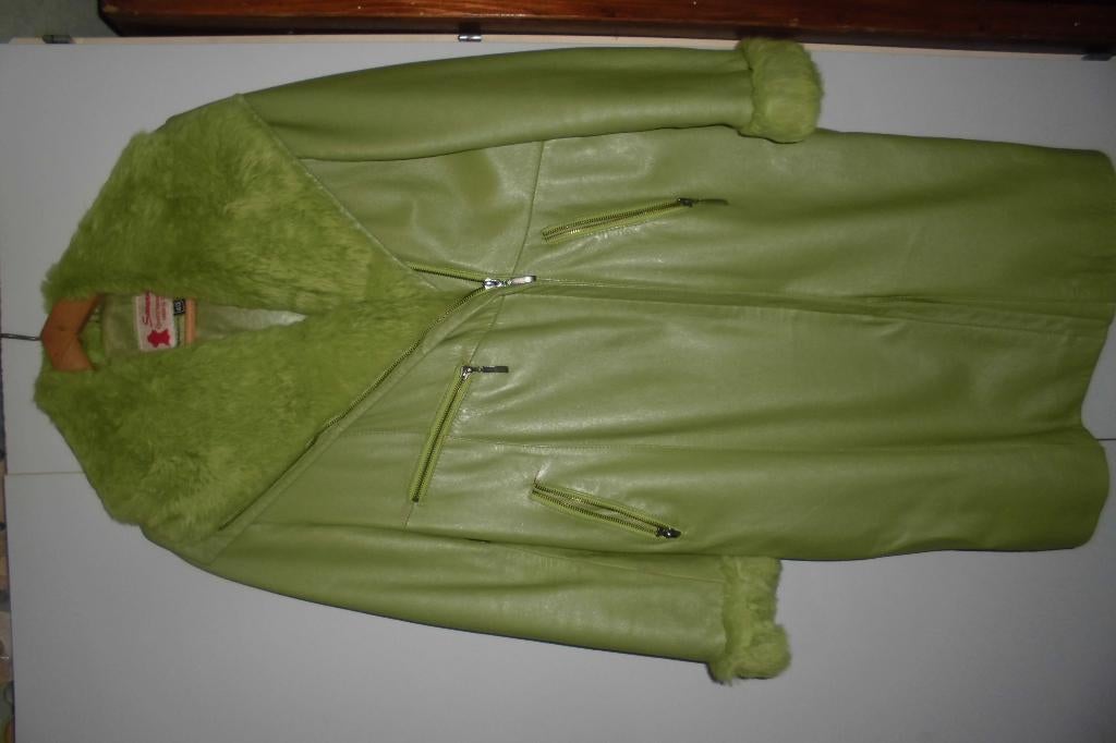 Een lange leder jas weinig gedragen, Onbekend, Maat 56/58 (XL), Ophalen of Verzenden, Zo goed als nieuw