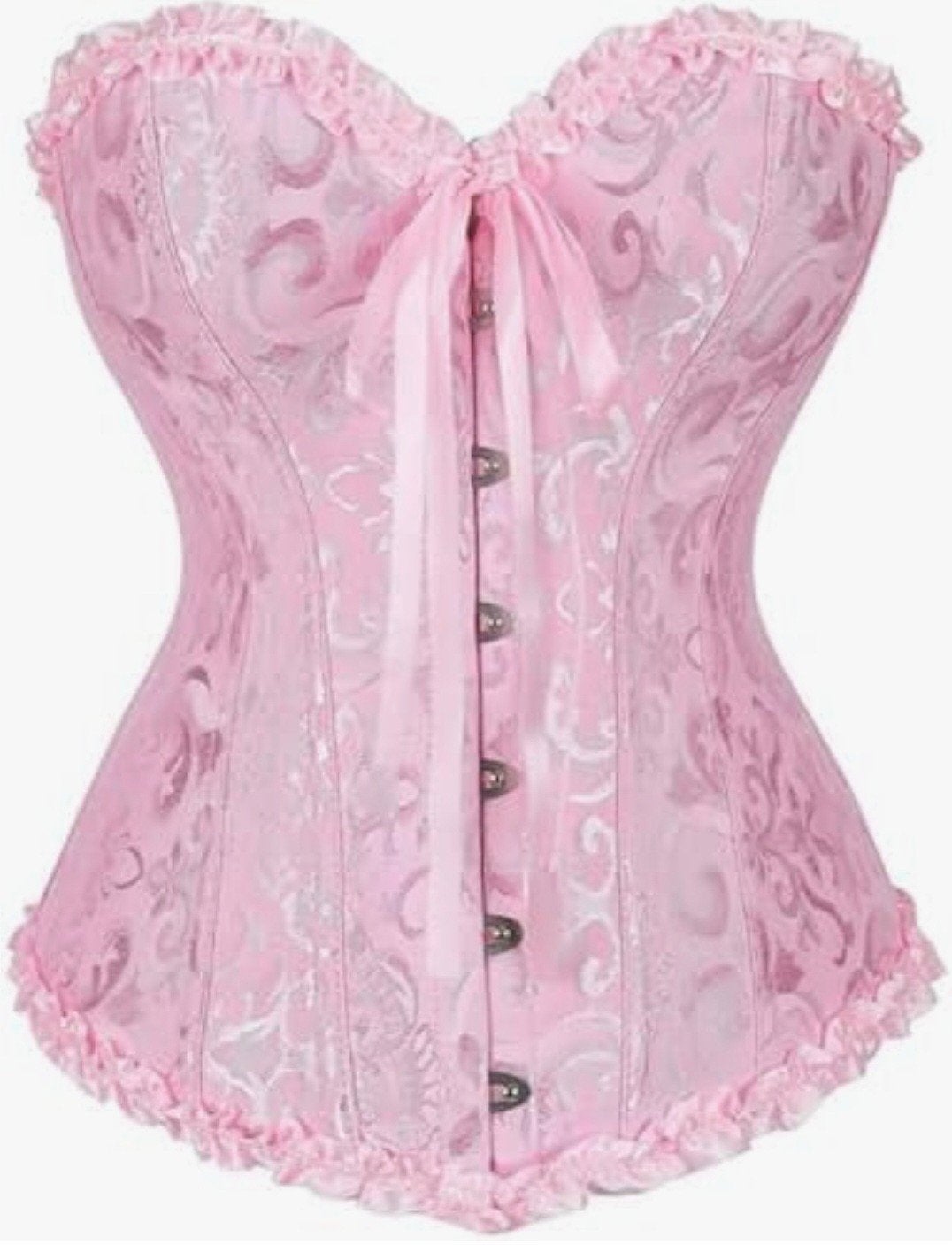 Victoriaanse korset tops dames, Halloween kostuum XS/S, Nieuw, Ophalen of Verzenden, Roze, Maat 36 (S)