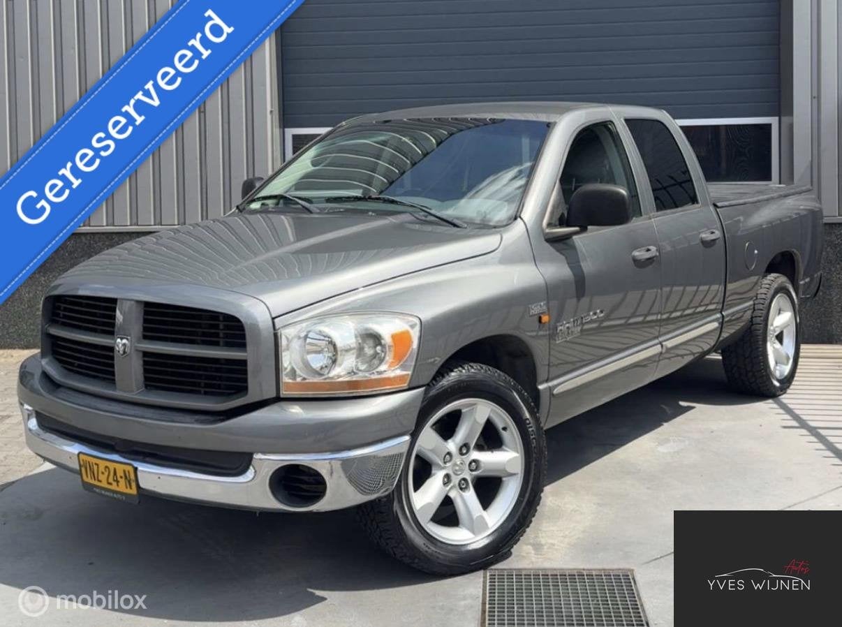 Dodge Ram 1500 5.7 HEMI YOUNGTIMER 3500kg trek 6 persoons, Auto's, Automaat, Achterwielaandrijving, Gebruikt, 8 cilinders
