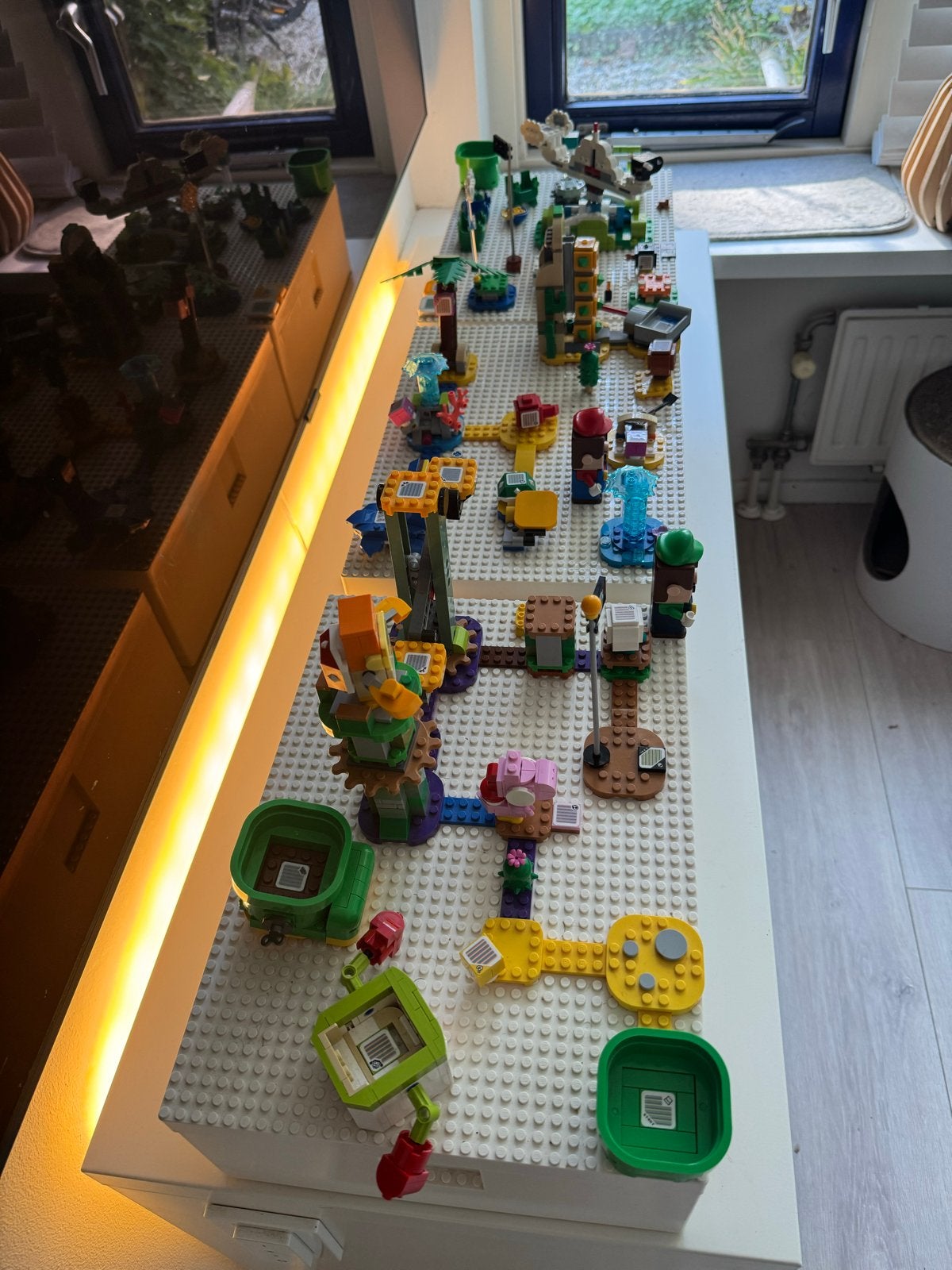 Grote LEGO Super Mario collectie met Mario en Luigi, Ophalen, Lego, Zo goed als nieuw, Meerdere sets