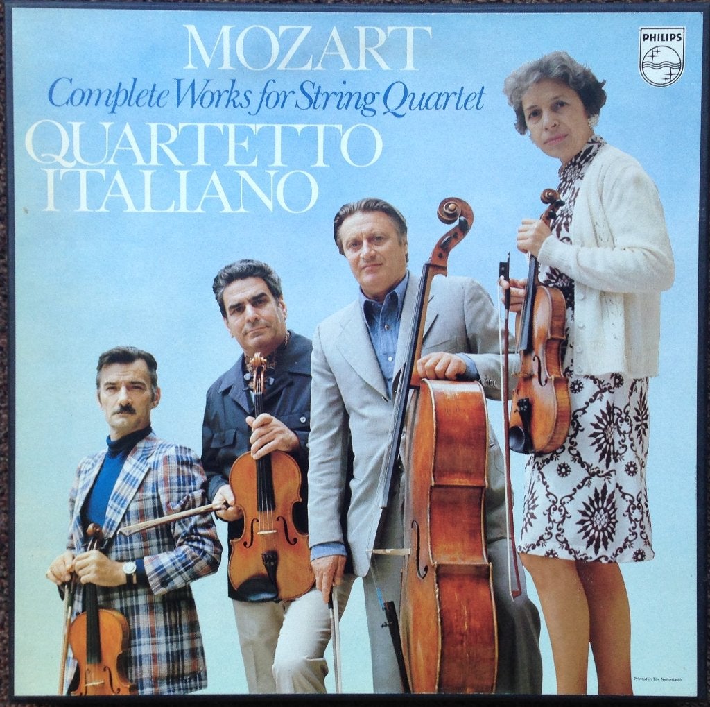 Mozart LP's complete strijkkwartetten, Boxset, Kamermuziek, Mozart, Ophalen of Verzenden