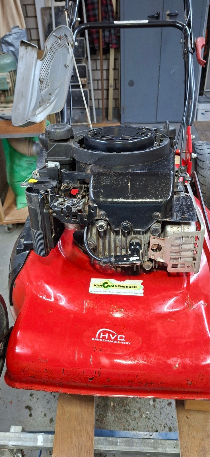 motor maaier benzine 190cc, Ophalen, Cirkelmaaier, Gebruikt, 50 cm of meer