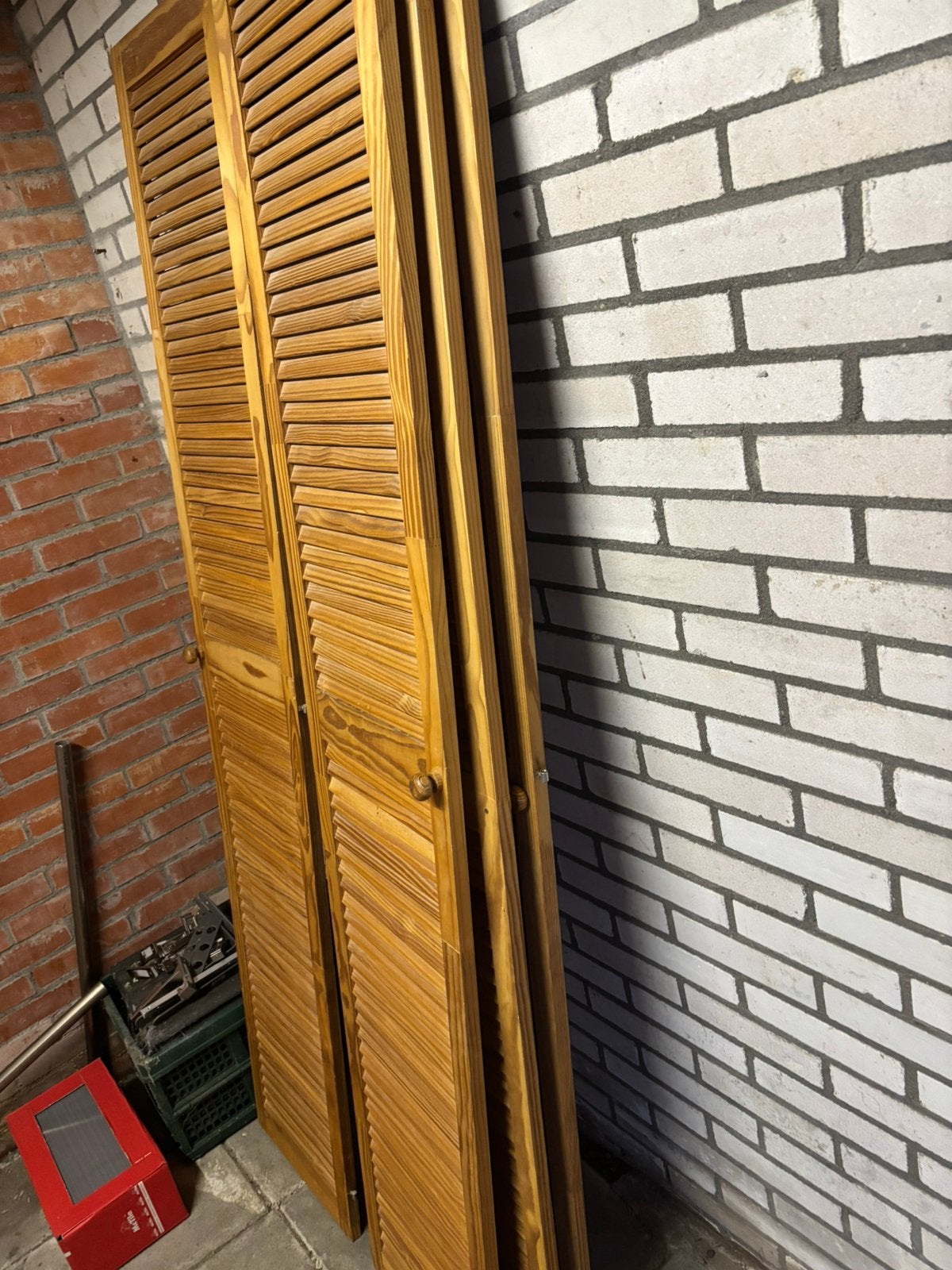 Louvre deuren, Ophalen, Minder dan 80 cm, Overige typen, Minder dan 200 cm