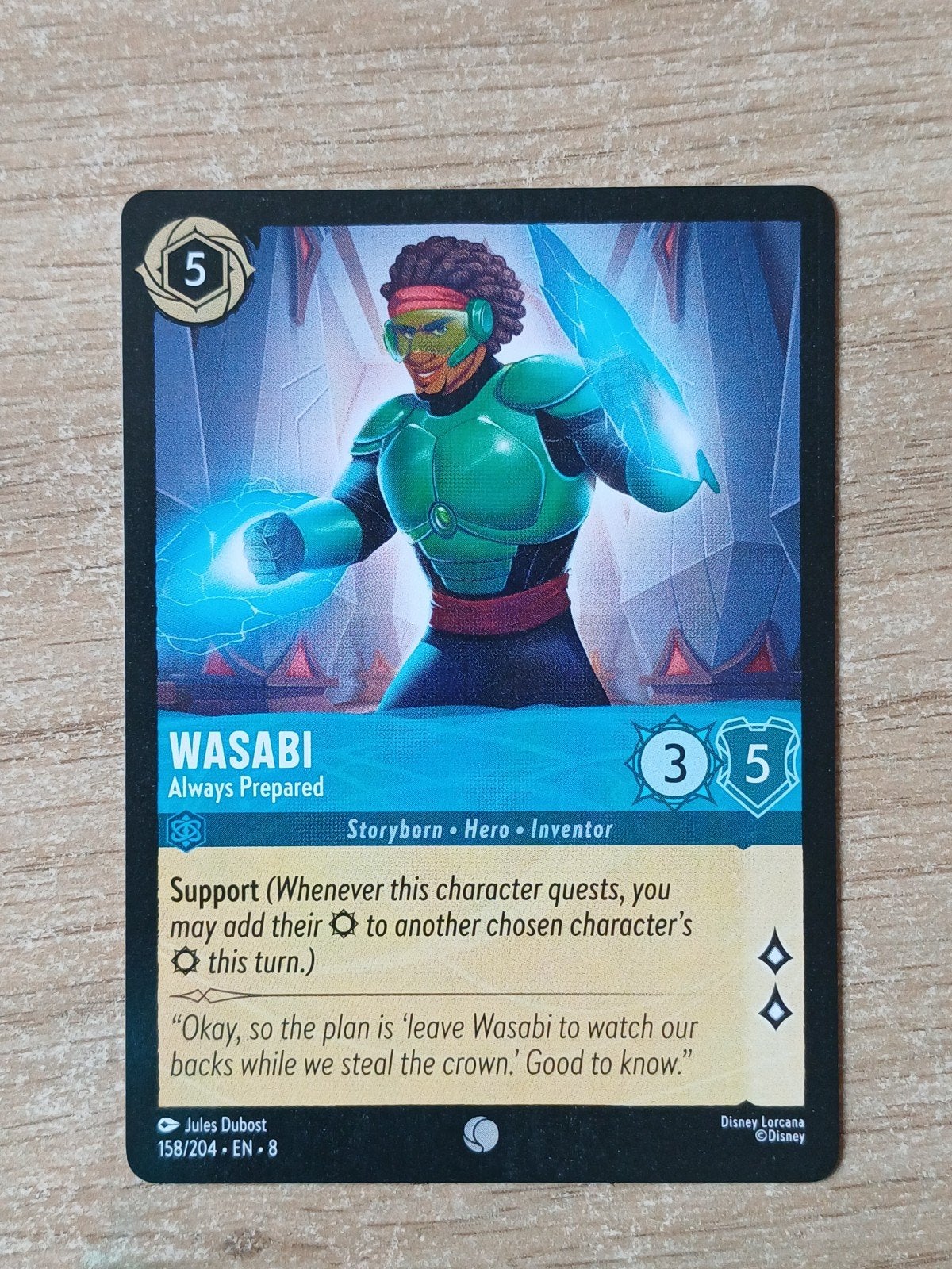 wasabi 158/204, Ophalen of Verzenden, Nieuw, Losse kaart