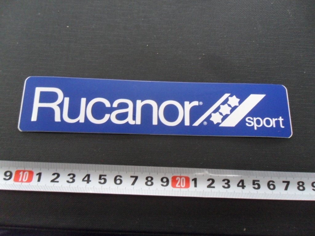 sticker RUCANOR  Sport  *, Verzamelen, Ophalen of Verzenden, Zo goed als nieuw