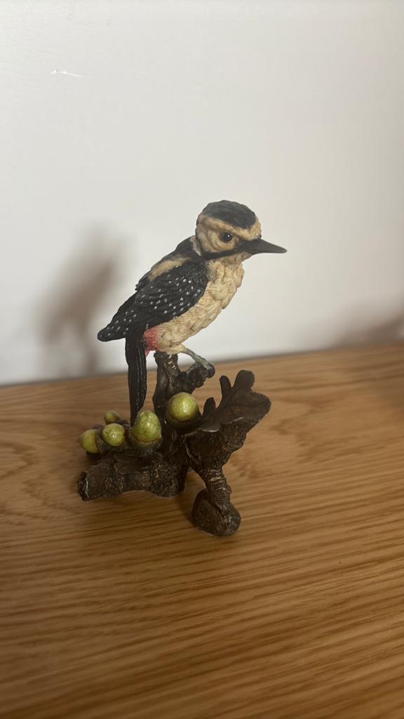 Decoratieve Specht Figuur - 11 cm hoog, Ophalen of Verzenden, Zo goed als nieuw, Dier