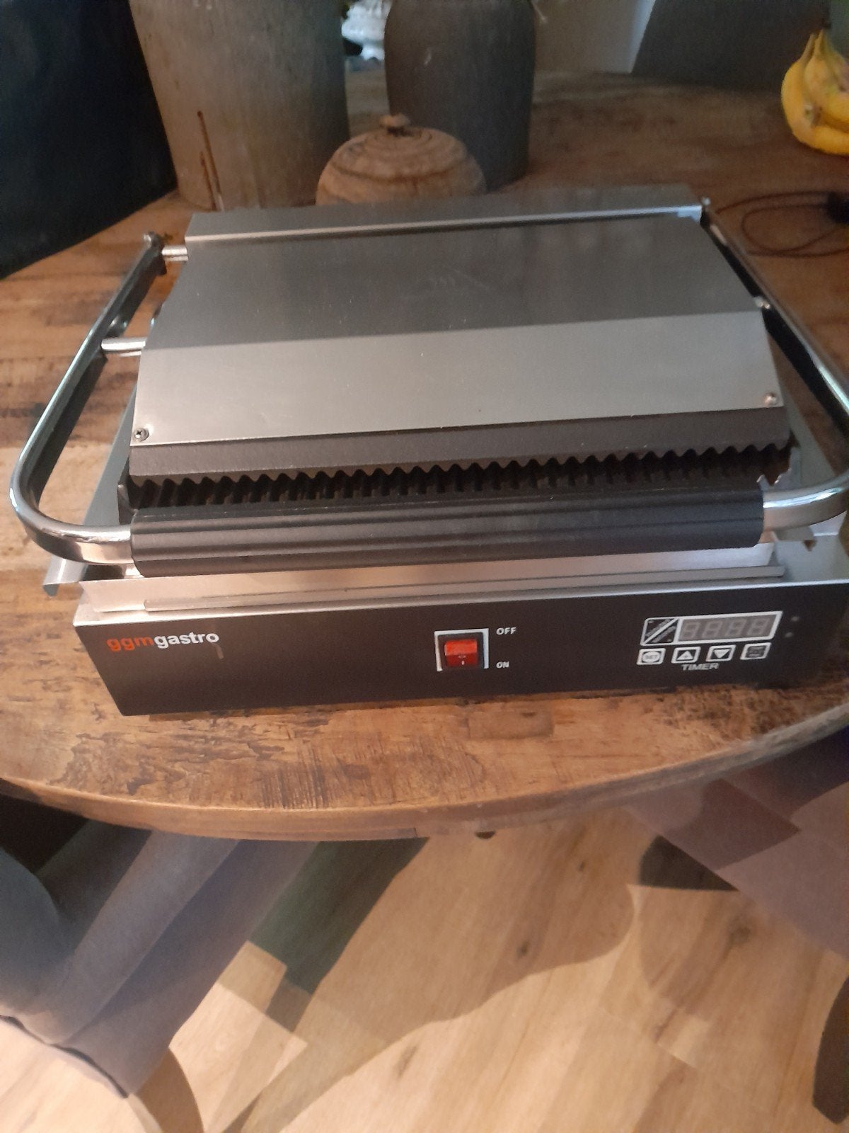 GGM Gastro elektrische grill  professioneel apparaat, Ophalen of Verzenden