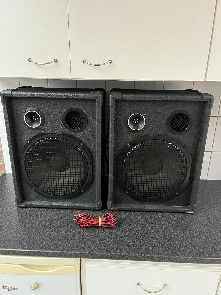 Set breedband ? disco , carnaval , PA , luidsprekers / boxen, Ophalen, Gebruikt, Stereo speakers, Overige merken