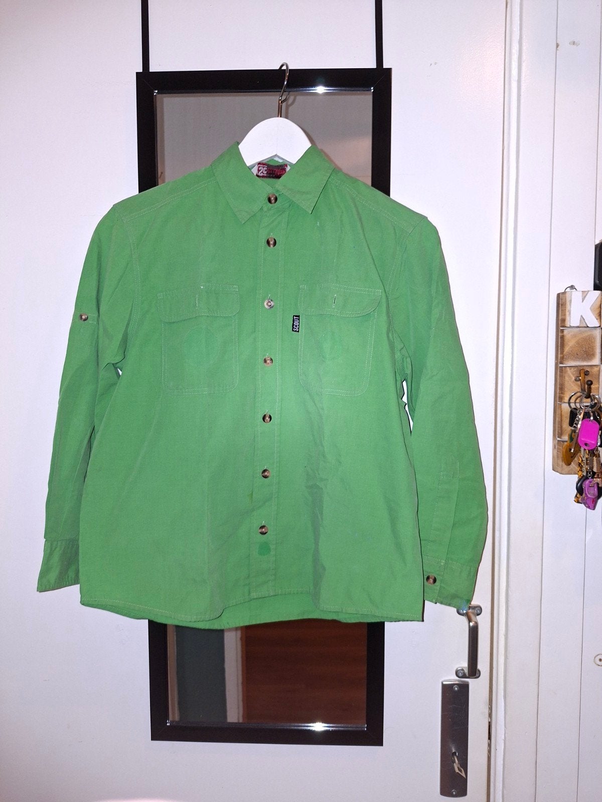 Scoutfit Welpen blouse Maat 146, Ophalen of Verzenden, Gebruikt, Kleding