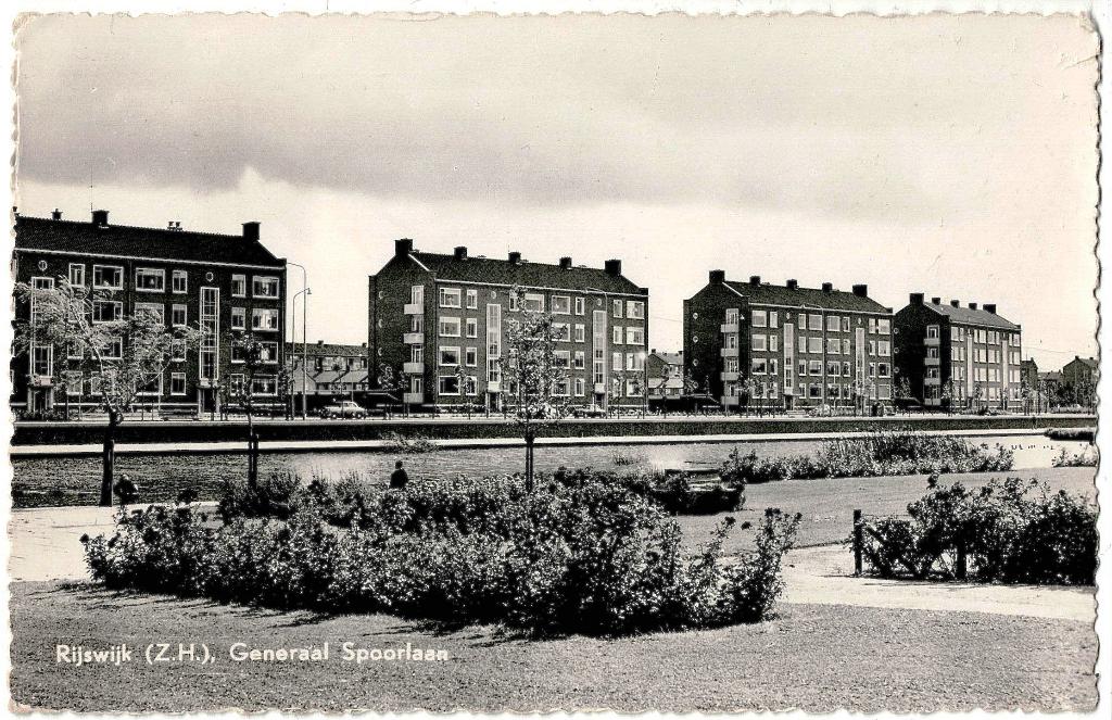 Rijswijk ZH 69, Generaal Spoorlaan ongelopen, Verzenden, 1940 tot 1960, Ongelopen, Zuid-Holland