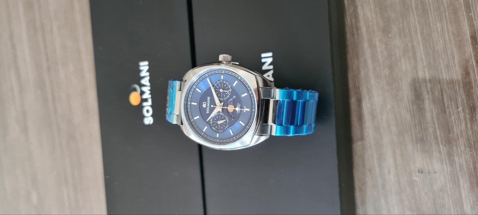Herenhorloge van Solmani
Luna No.1 5MSSASS, Ophalen, Nieuw, Android