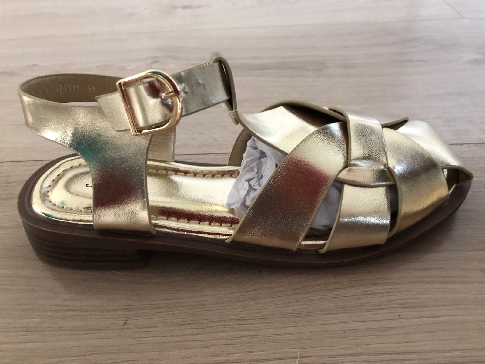 GOLD ️, Overige kleuren, Verzenden, Nieuw, Sandalen of Muiltjes