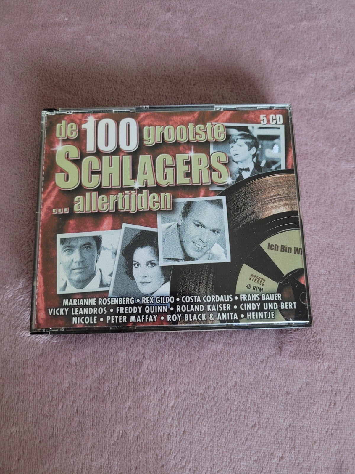 De 100 Grootste Schlagers Aller Tijden - 5CD Boxset, Cd's en Dvd's, Gebruikt, Boxset, Schlager, Ophalen of Verzenden