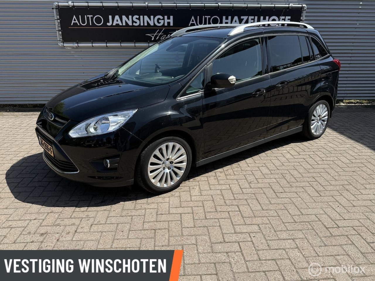 Ford Grand C-Max 1.0 Edition Plus | Clima | Cruise | LM Velg, Auto's, Voorwielaandrijving, Stof, Gebruikt, Automatische klimaatregeling