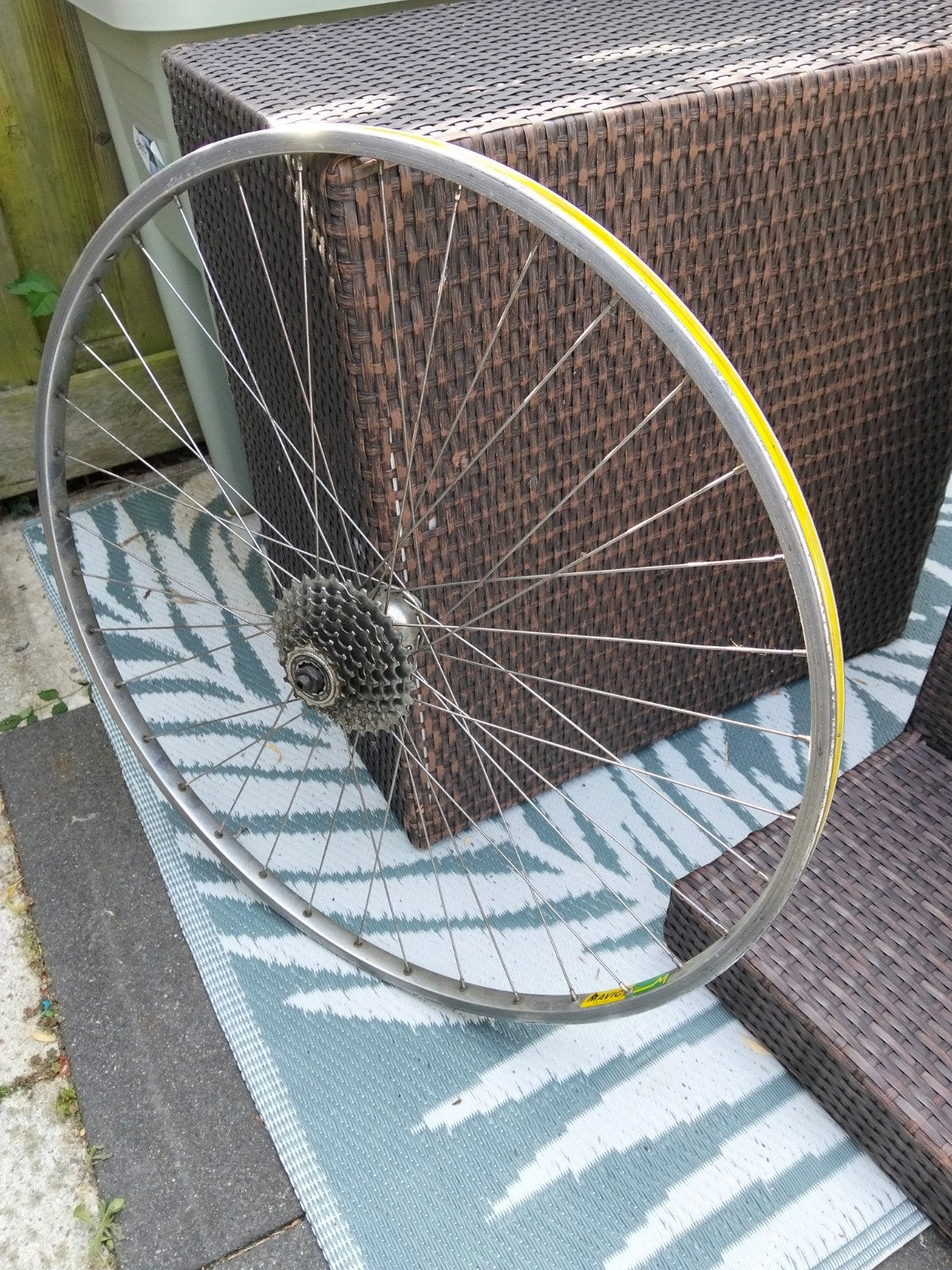 Mavic achterwiel  Shimano Hyperglide (HG) CS-HG50 Cassette, Ophalen of Verzenden, Gebruikt