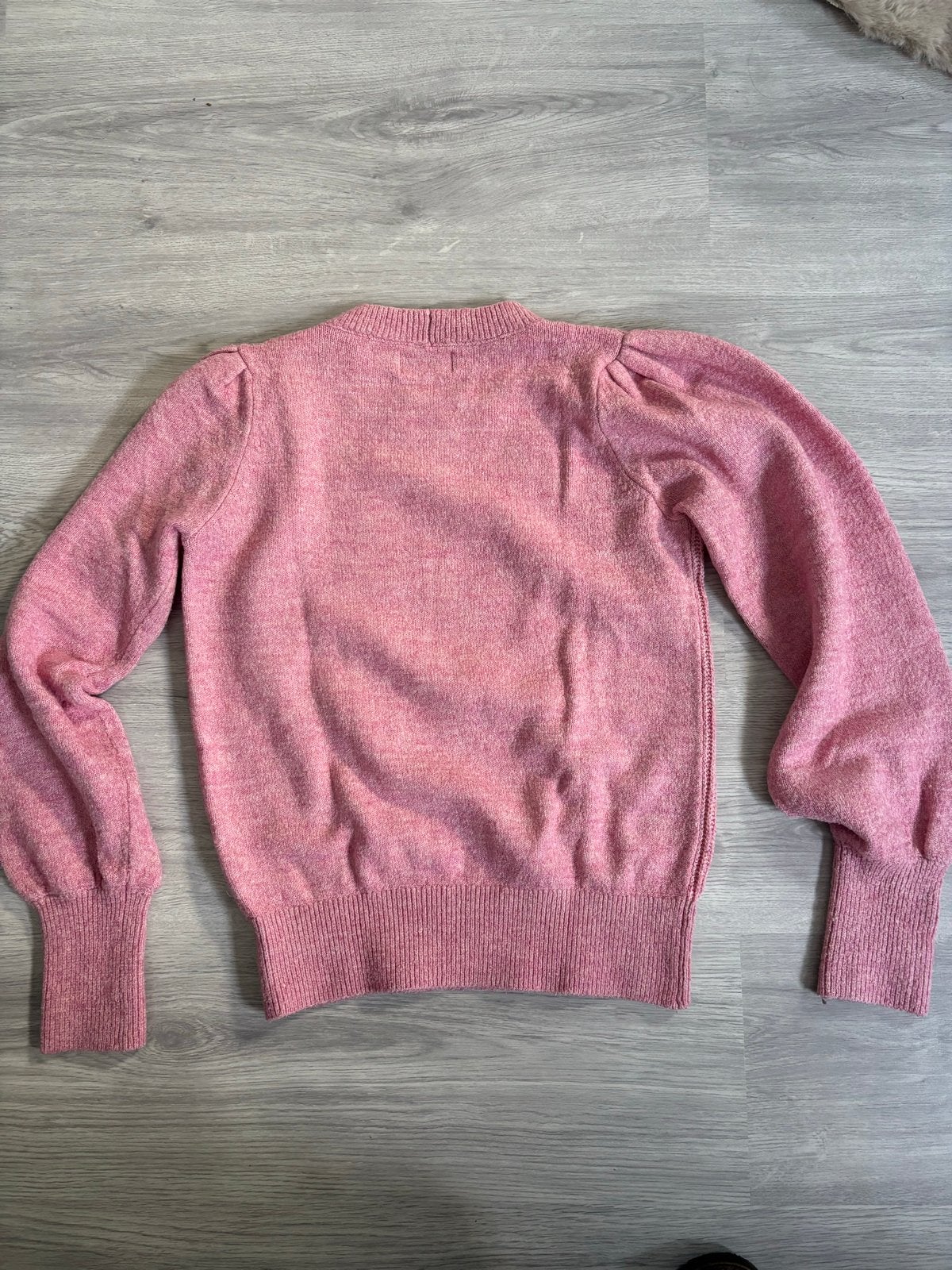 Roze trui met pofmouwen - Cotton Club, Ophalen of Verzenden, Zo goed als nieuw, Maat 34 (XS) of kleiner, Roze