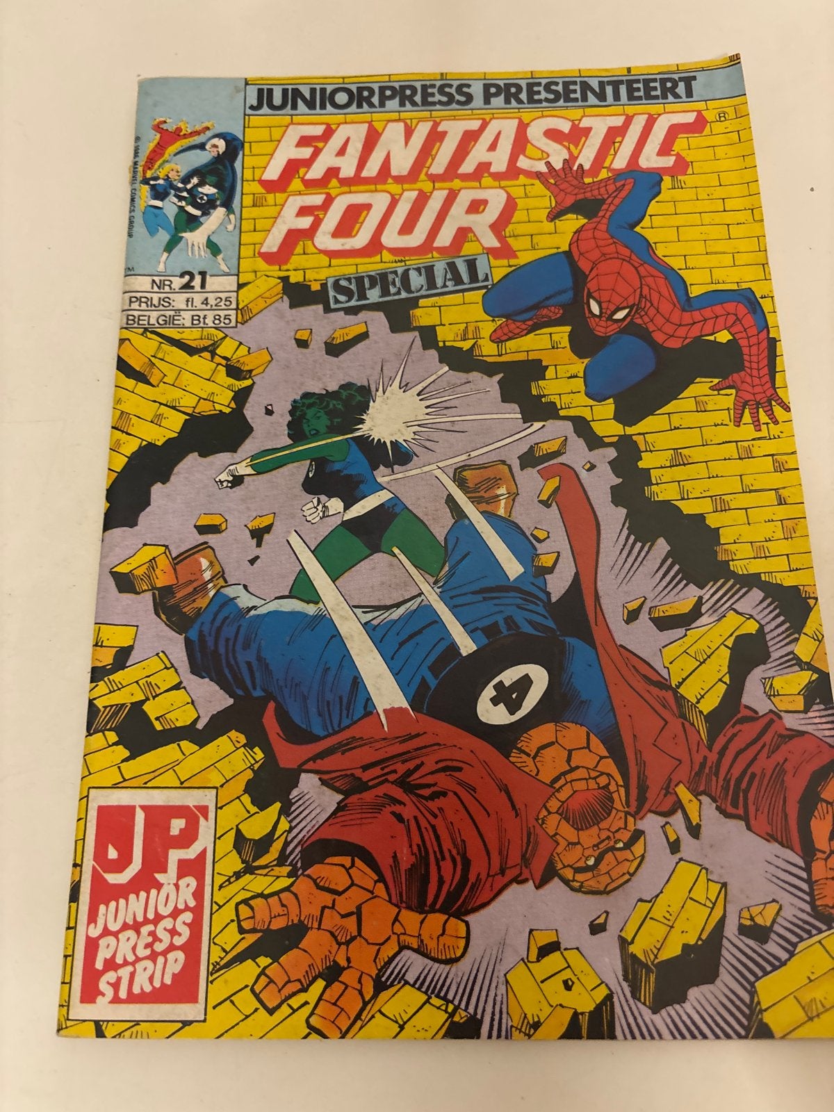 Fantastic Four Special #21 - Juniorpress Presenteert, Boeken, Eén comic, Ophalen of Verzenden, Gelezen, Amerika