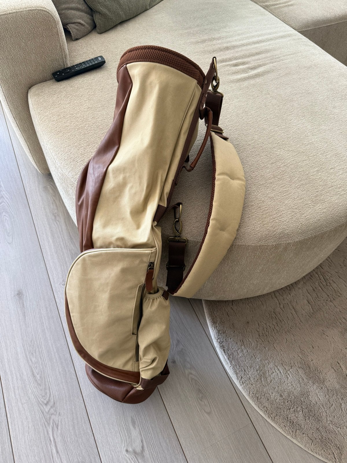 Stijlvolle vintage golf tas - inclusief reistas, Ophalen of Verzenden, Zo goed als nieuw, Tas, Overige merken