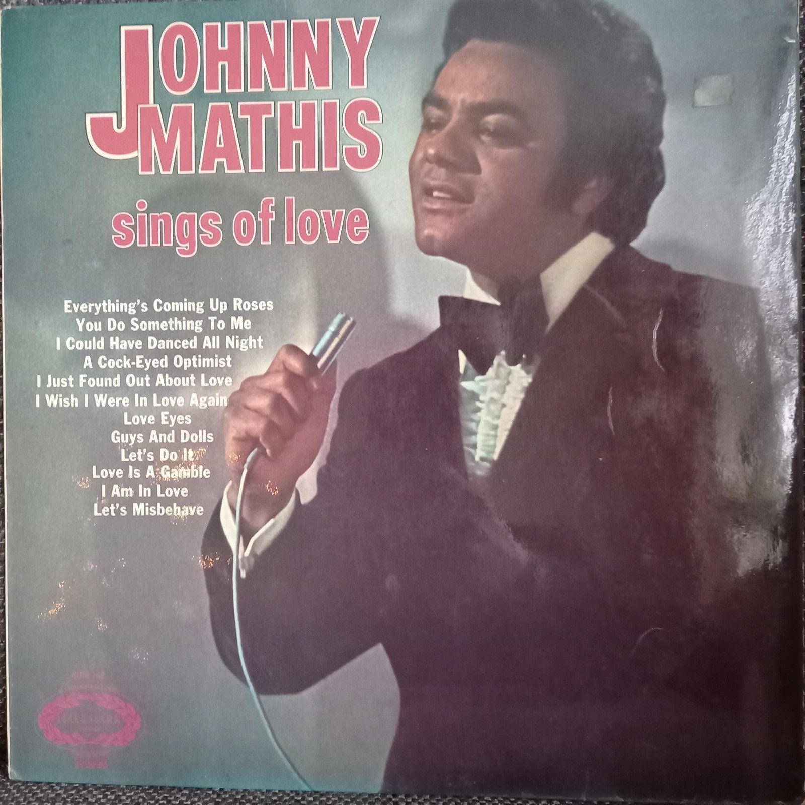 LP Johnny Mathis - Sings of love, Ophalen of Verzenden, 12 inch, LP