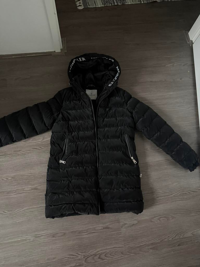 Moncler winterjas gewatteerd maat 14-15 NIEUW!!, Ophalen of Verzenden, Zo goed als nieuw, Zwart