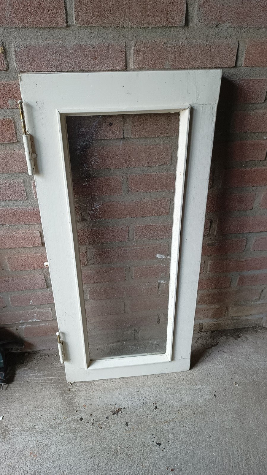 Bovenlicht, enkel glas - Gratis, Ophalen, Gevelraam of Ruit, Gebruikt, Minder dan 80 cm