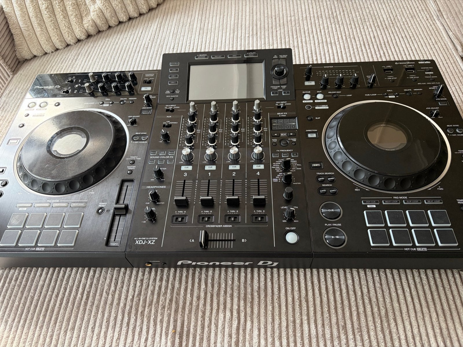 Pioneer XDJ-XZ 4-kanaals Standalone DJ Controller + stofkap, Ophalen, Zo goed als nieuw, Dj-set, Pioneer