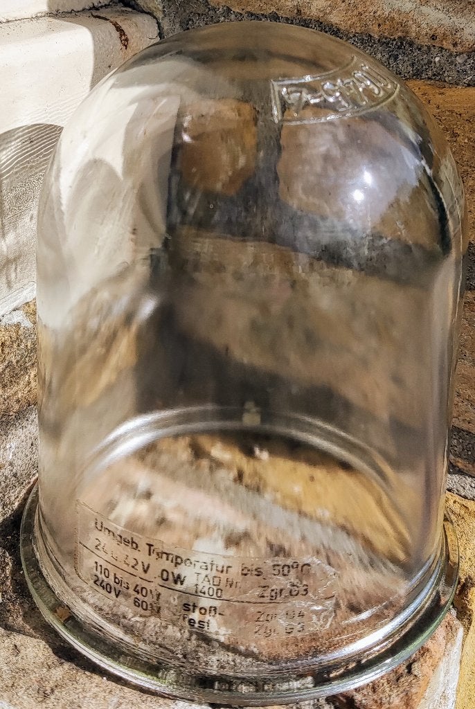 Los glas voor stallamp; zonder schroefdraad, Antiek en Kunst, Ophalen of Verzenden