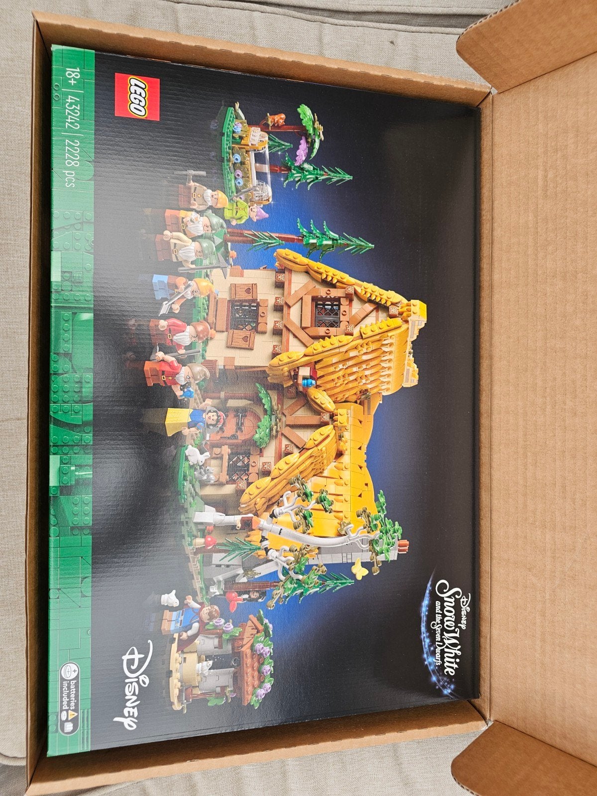 LEGO Disney Sneeuwwitje en het huisje van de zeven dwergen, Ophalen, Nieuw