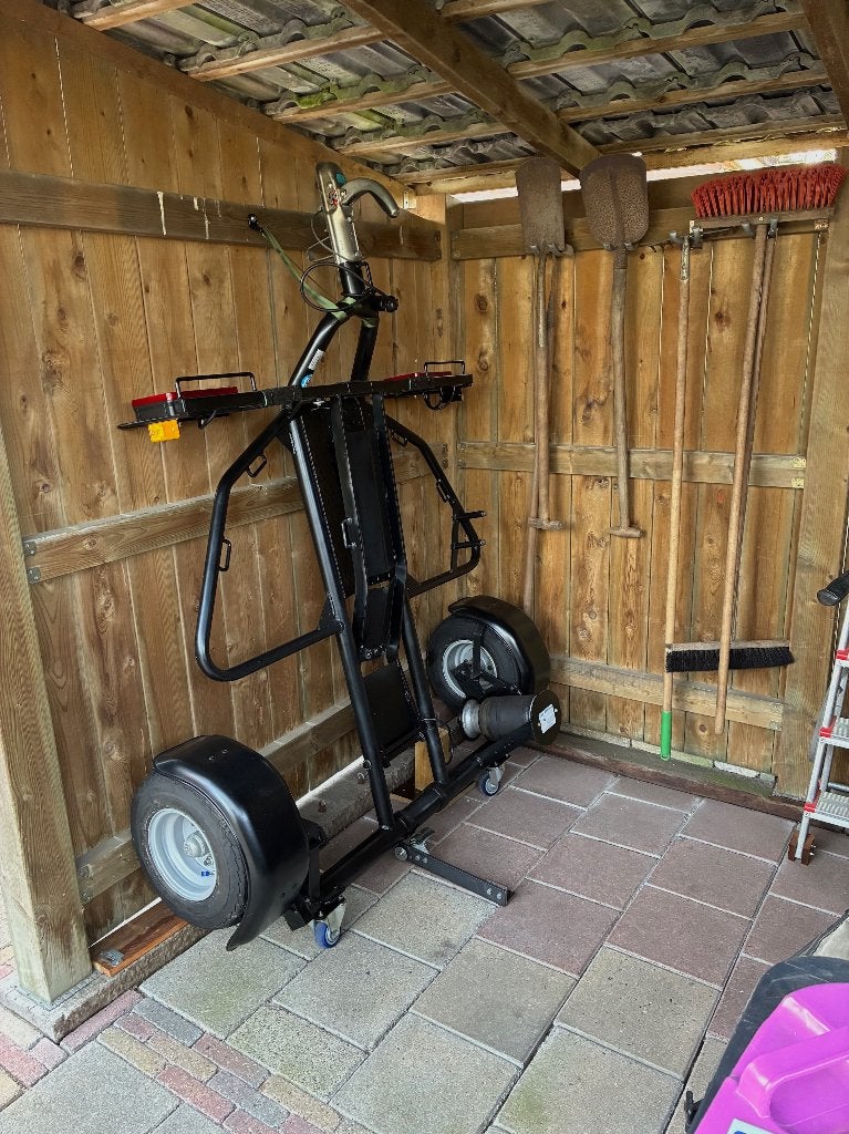 Van Vossen luchtgeveerde motortrailer, Auto diversen, Ophalen, Gebruikt