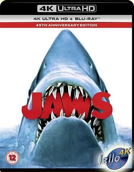 Blu-ray 4K: Jaws (1975 Roy Scheider, Robert Shaw) UK NLO, Ophalen of Verzenden, Nieuw in verpakking, Horror