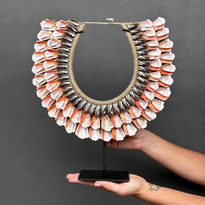 Decoratief ornament - Shell Necklace - Papoea-Nieuw-Guinea, Verzenden, Boho, Nieuw, Natuurlijk materiaal