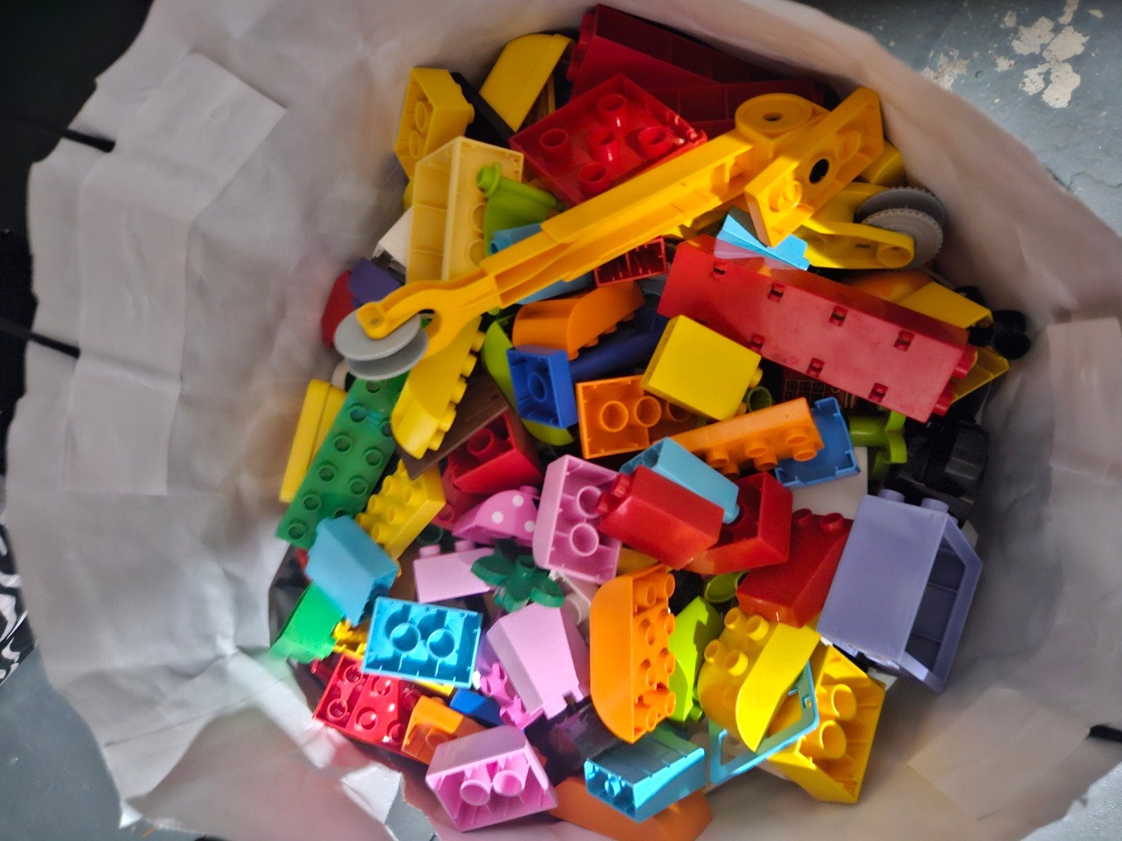 3,2 kg duplo mix, Kinderen en Baby's, Speelgoed | Duplo en Lego, Ophalen of Verzenden, Gebruikt, Duplo
