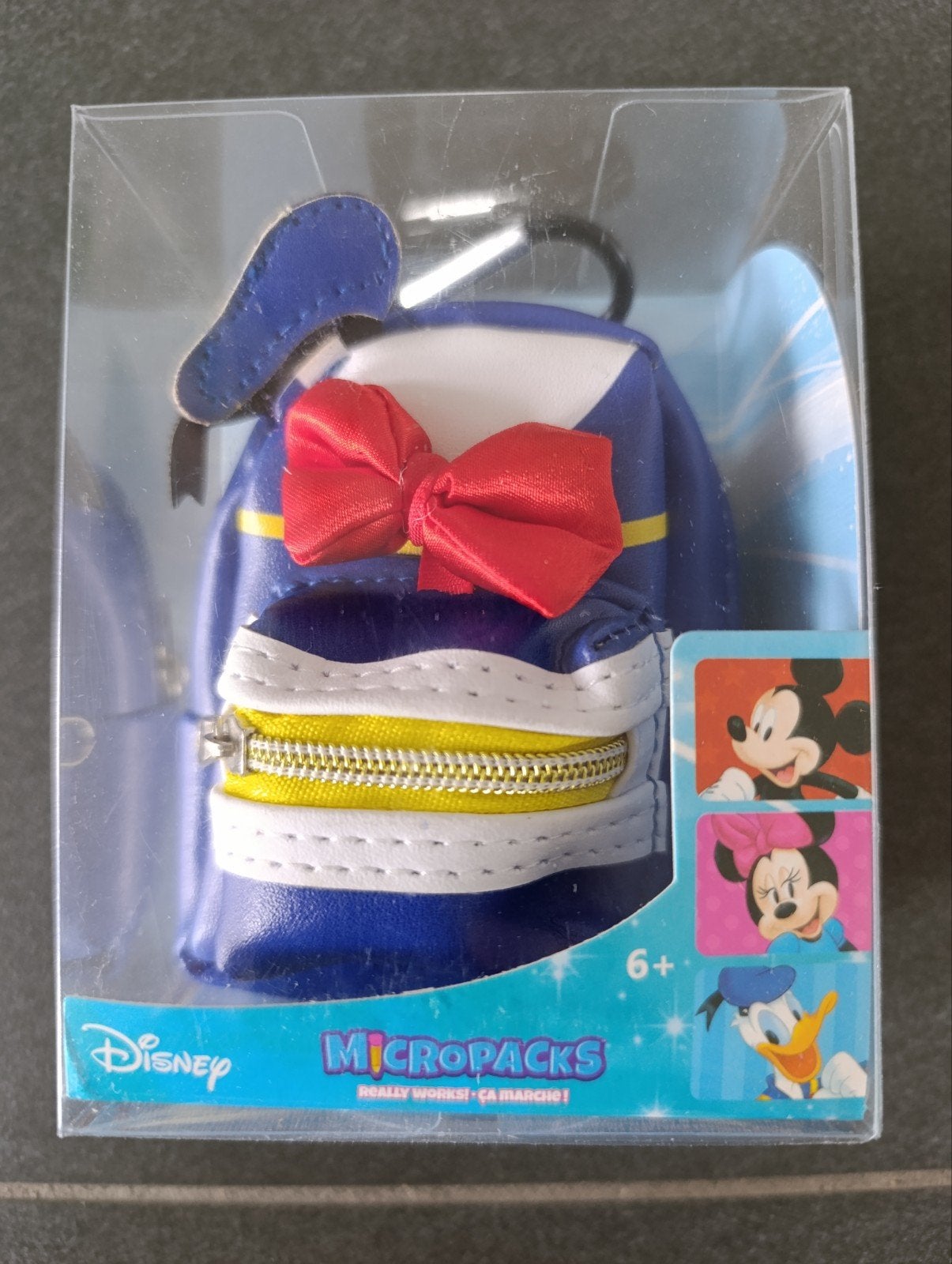 Disney Micropacks Donald Duck Mini Rugzak met Vulling Nieuw, Ophalen of Verzenden, Nieuw, Jongen of Meisje