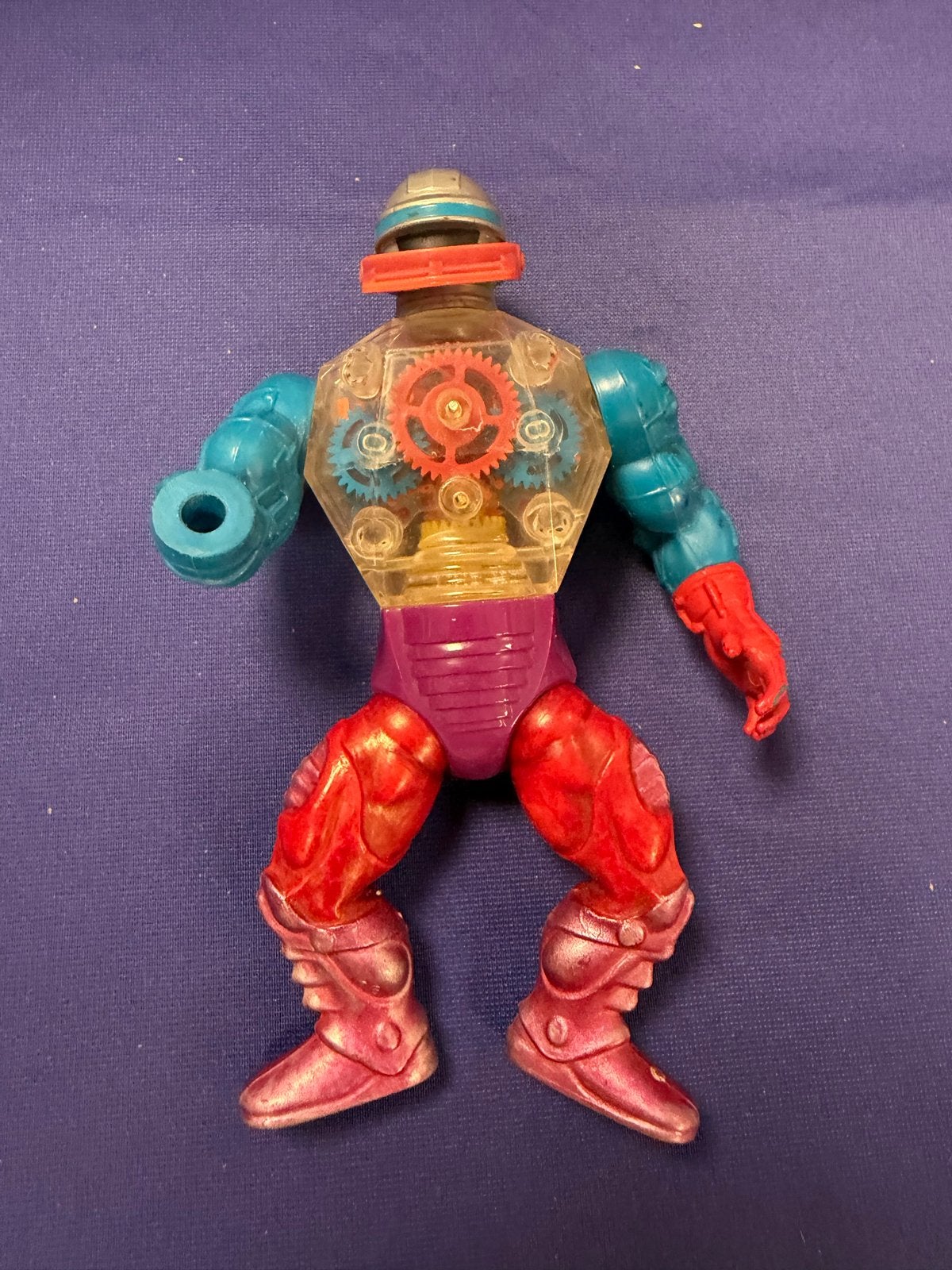 Vintage Roboto Mattel 1984 He-Man Masters of the Universe, Kinderen en Baby's, Speelgoed | Actiefiguren, Ophalen of Verzenden