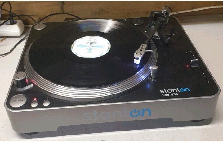 Stanton platenspeler T.55 usb  i.z.g.s., Audio, Tv en Foto, Ophalen of Verzenden, Zo goed als nieuw, Overige merken