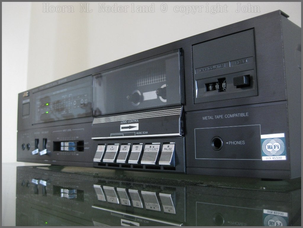 JVC KD-V200 tapedeck cassettedeck vintage HQ Japan 1983, Ophalen of Verzenden, Enkel, JVC