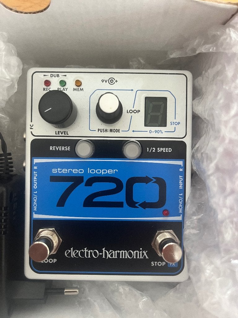 Electro Harmonix 720 Stereo Looper, Muziek en Instrumenten, Effecten, Ophalen of Verzenden, Zo goed als nieuw