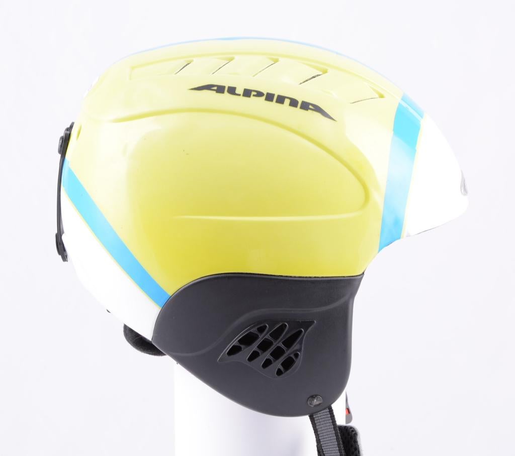 51 52 53 54 55 skihelm/snowboardhelm ALPINA CARAT, Sport en Fitness, Skiën en Langlaufen, Overige merken, Gebruikt, Overige typen
