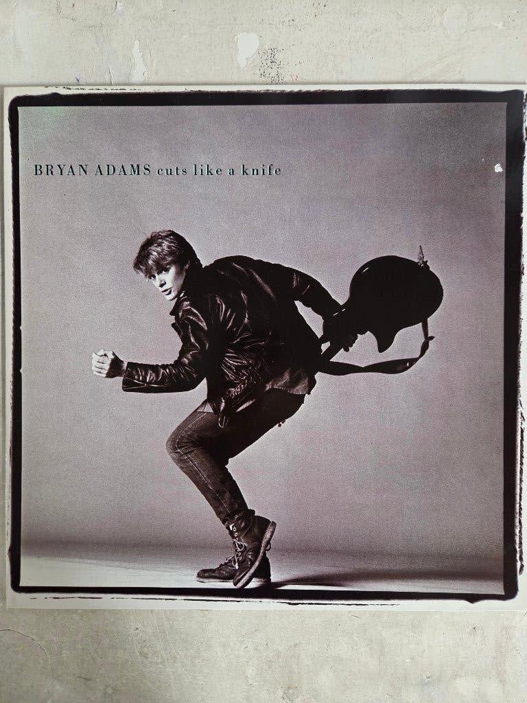 Vinyl lp BRYAN ADAMS: CUTS LIKE A KNIFE, Cd's en Dvd's, Beschermende buitenhoes, LP, Gebruikt, Ophalen of Verzenden