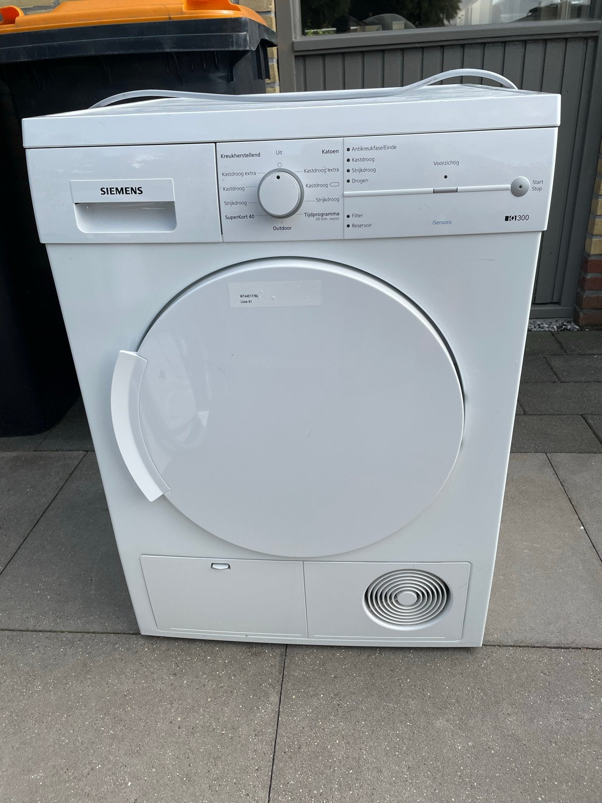 Siemens iQ300 Condensdroger - Zo goed als nieuw, 6 tot 8 kg, Ophalen of Verzenden, Zo goed als nieuw, Voorlader