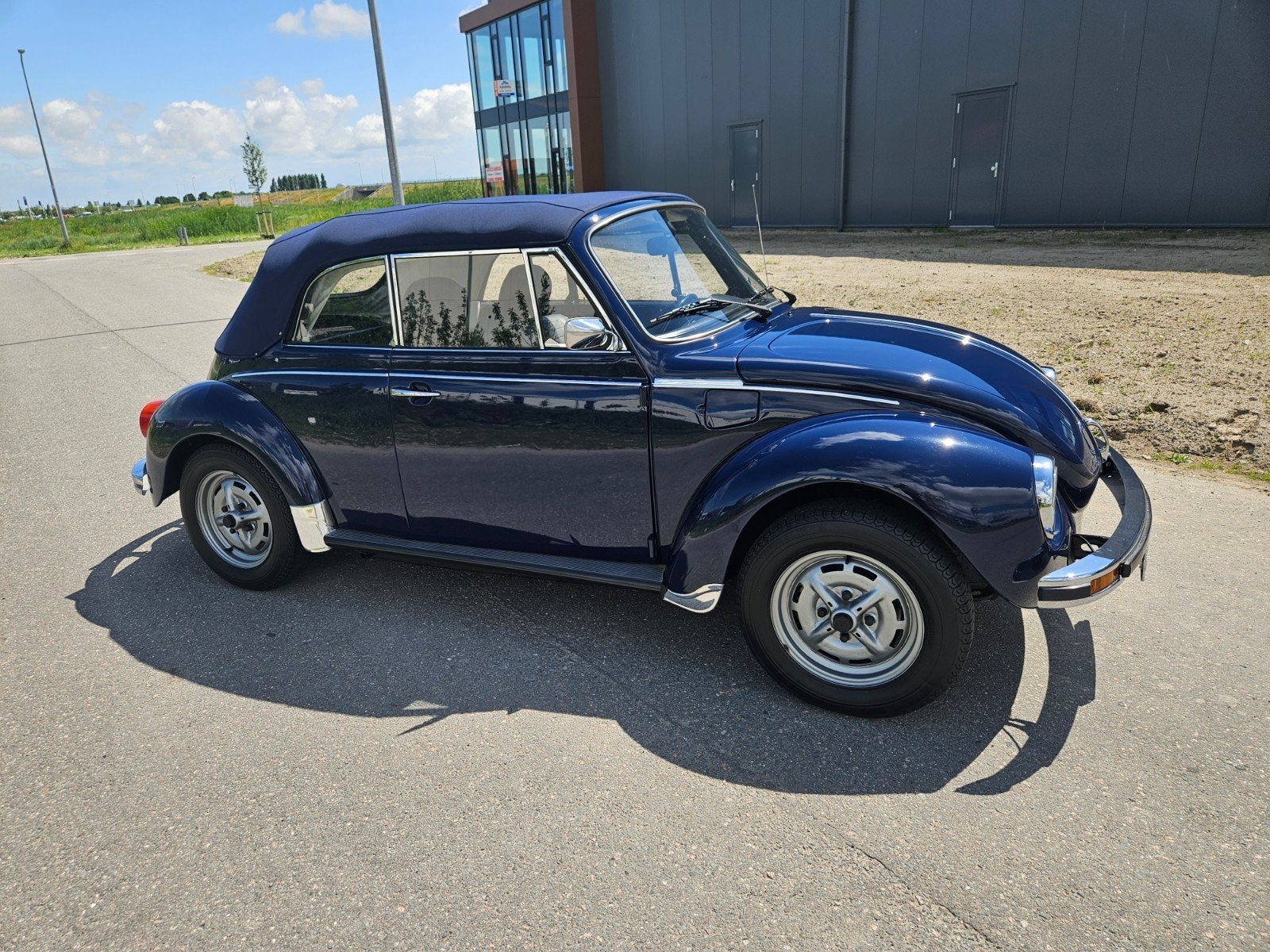 Volkswagen 1978 Blauw, Auto's, Achterwielaandrijving, Zwart, 4 cilinders, Cabriolet