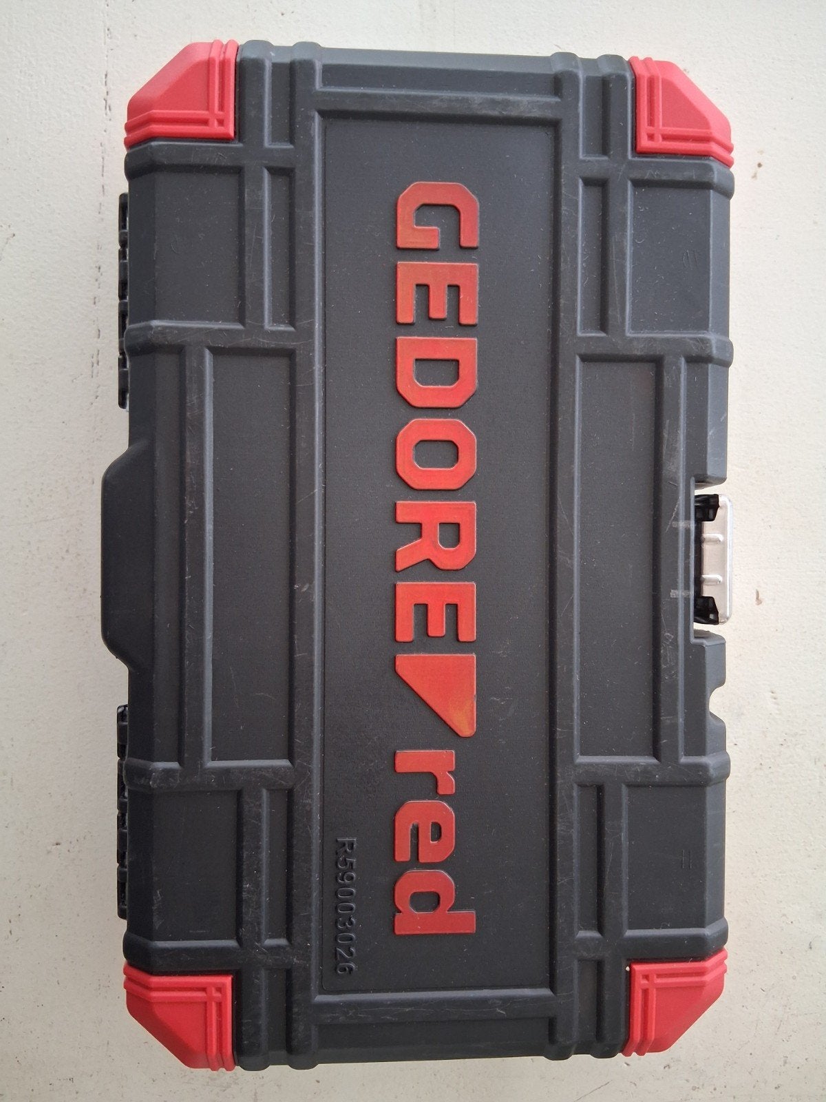 Gedore Red doppenset met ratel en verlengstukken, Ophalen of Verzenden, Zo goed als nieuw, Gereedschapsset, Gedore