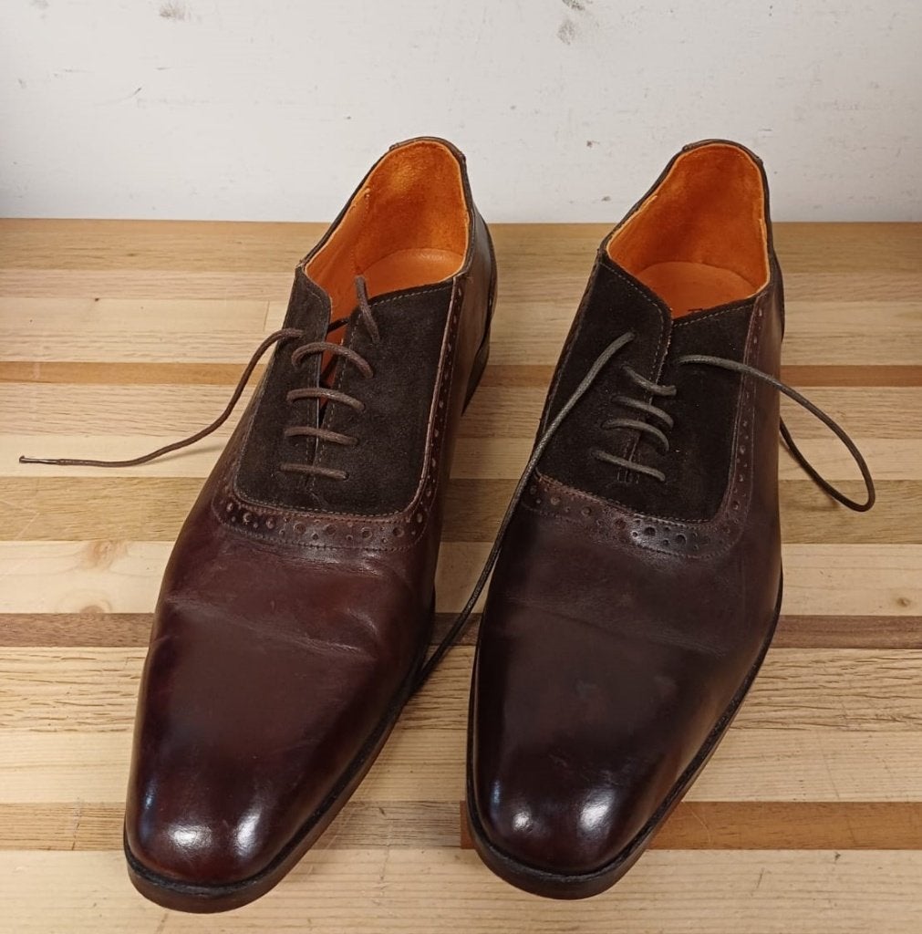 Reinhard Frans schoenen - maat 45, Bruin, Ophalen of Verzenden, Reinhard Frans, Gedragen