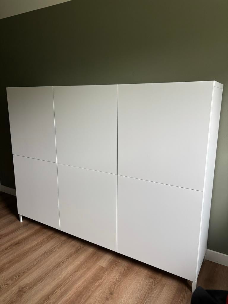 Ikea Bestå kast met planken, Huis en Inrichting, Kasten | Kledingkasten, Ophalen, Overige materialen, 100 tot 150 cm, 150 tot 200 cm