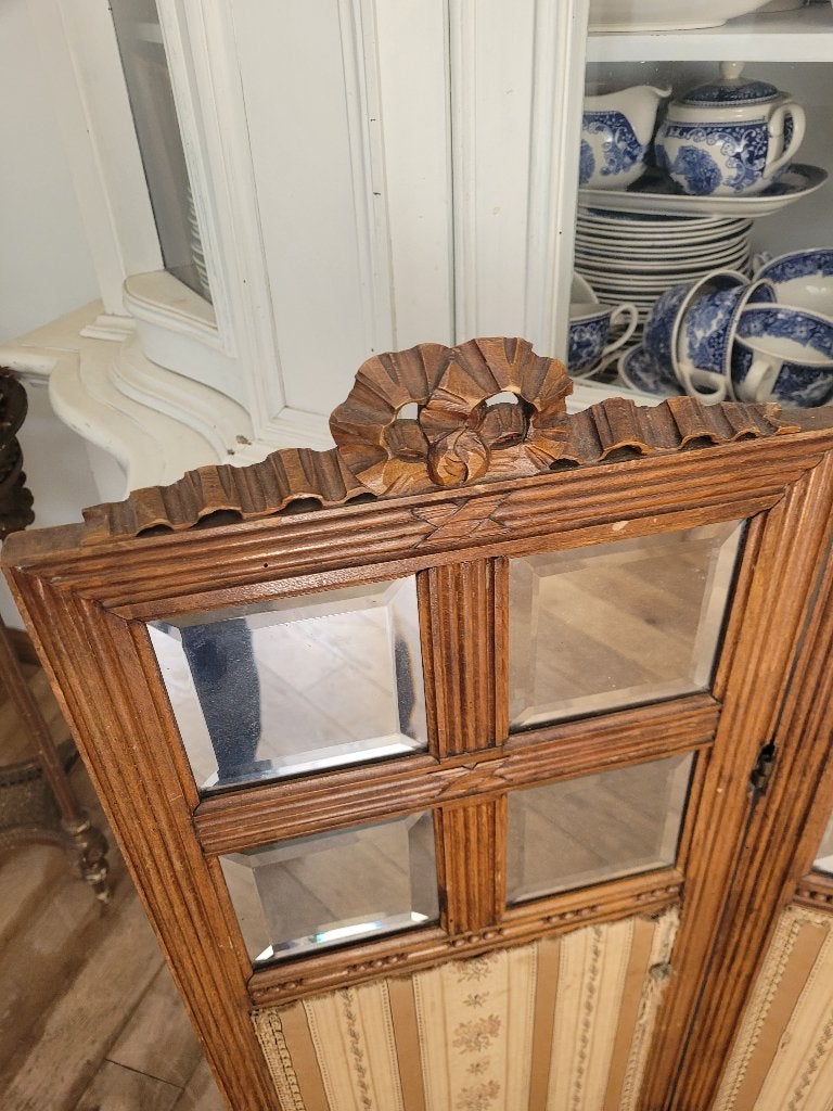 Antiek half hoog kamerscherm, Huis en Inrichting, Woonaccessoires | Kamerschermen, Heikant 21 Kaatsheuvel, Belle Vieille Brocante