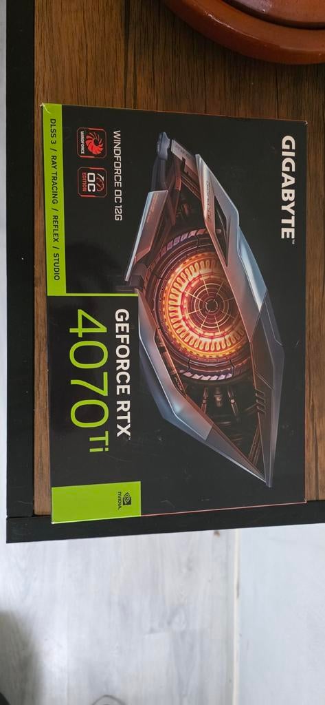 Gigabyte Windforce OC RTX 4070 Ti 12GB - Zo goed als nieuw, Computers en Software, Videokaarten, GDDR6, PCI-Express 4, Ophalen of Verzenden