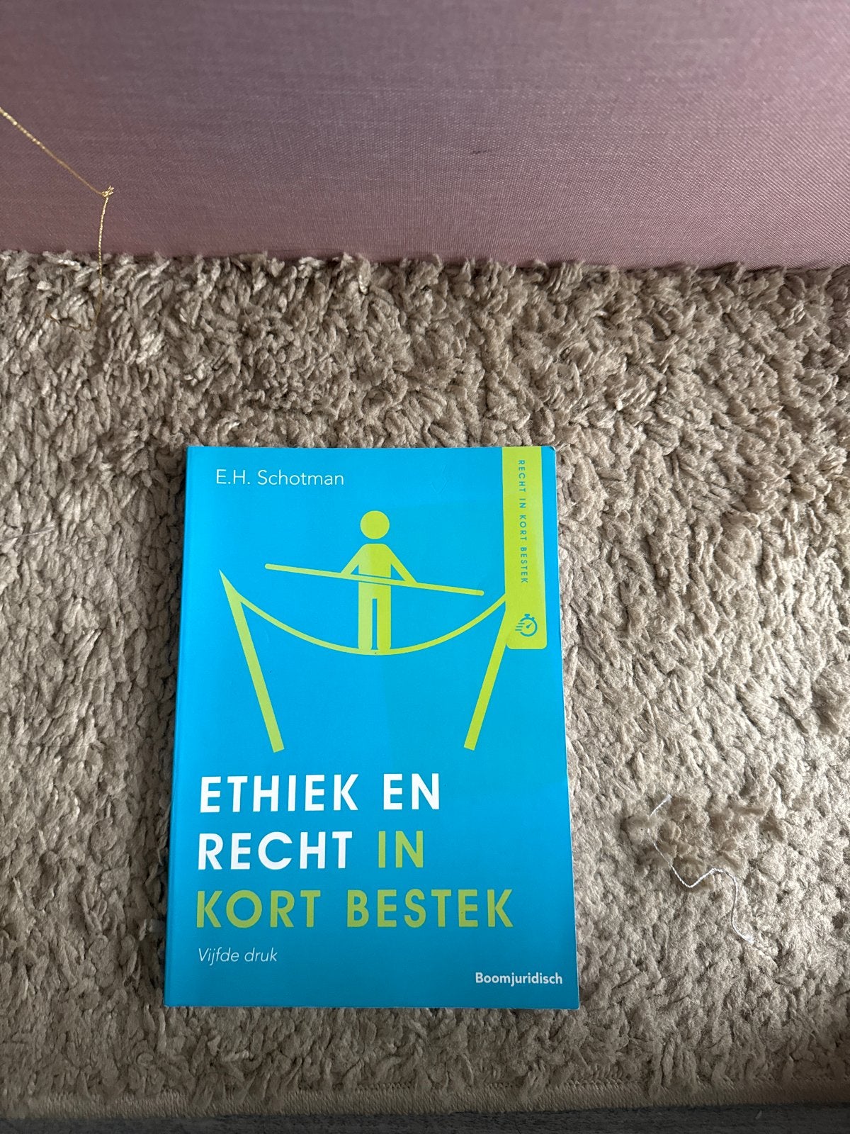 Ethiek en Recht in Kort Bestek - E.H. Schotman, Verzenden, Gamma, Zo goed als nieuw, HBO